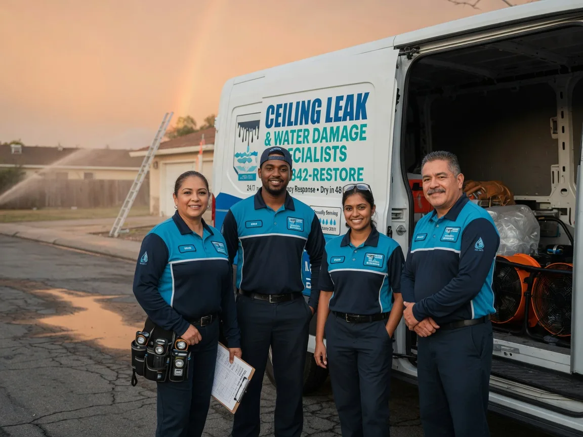 Ceiling Leak Cleanup company in Holmesville, OH