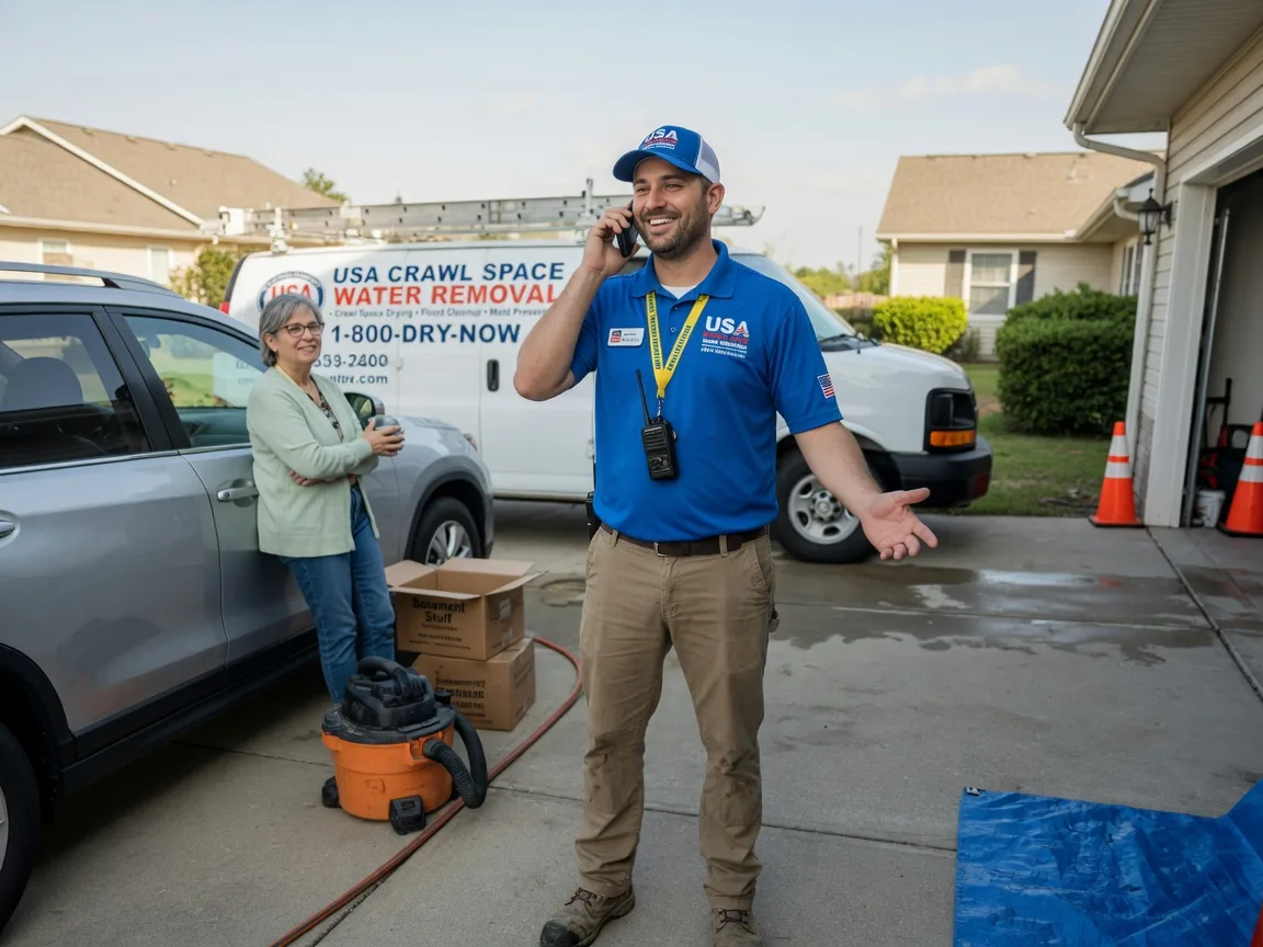 Crawl Space Water Removal Holmesville, OH FAQs